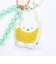 ミッフィー miffy おやすみ ワッペンキーホルダー (イエロー) ビジューシリーズ