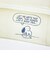 スヌーピー おとなのフラットポーチ アイボリー tidy SNOOPY