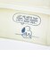スヌーピー おとなのフラットポーチ アイボリー tidy SNOOPY
