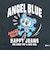 ナルミヤキャラクターズ エンジェルブルー (Angel Blue)  トートバッグ(HAPPYJEANS/ブラック)