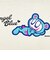 ナルミヤキャラクターズ エンジェルブルー (Angel Blue) ナカムラくん フラットポーチ(すやすや/ナチュラル)