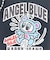 ナルミヤキャラクターズ エンジェルブルー (Angel Blue)  1ポケットパスケース(本革/HAPPYJEANS)