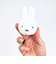 ミッフィー miffy まるっとリール (ホワイト) ふわふわシリーズ