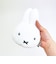 ミッフィー miffy フェイスパスケース (ホワイト) ふわふわシリーズ