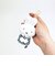 ミッフィー miffy ちょっこりさんキーチャームマスコット (ブラック) ギンガムマスコットシリーズ