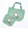 ミッフィー miffy ミニトートバッグ ミント ミッフィーフェイス ランチ