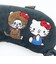 モンチッチ ×ハローキティ 低反発枕 ブラック トラベル Sanrio