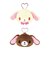 サンリオ シュガーバニーズ くろうさ カラビナ付きぬいぐるみファスナーマスコット ポーチ Sanrio
