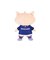 クレヨンしんちゃん ぶりぶりざえもん ぬいぐるみマスコット サッカー日本代表ver SAMURAI BLUE