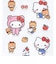 サンリオ ハローキティ リフレクターステッカー シール 文具 Sanrio