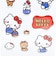 サンリオ ハローキティ リフレクターステッカー シール 文具 Sanrio