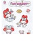 サンリオ マイメロディ リフレクターステッカー シール 文具 Sanrio