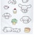 サンリオ シナモロール リフレクターステッカー シール シナモン 文具 Sanrio