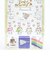 わたしのワンピース クリアぷっくりシール(イエロー) 文具