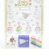 わたしのワンピース クリアぷっくりシール(イエロー) 文具