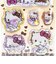 サンリオ ハローキティ キラキラカプセルシール ヒョウ柄 文具 Sanrio