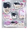 サンリオ ハローキティ キラキラカプセルシール ゼブラ柄 文具 Sanrio