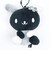 サンリオ ウサハナ ボールチェーンマスコット モノクロシリーズ Sanrio