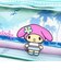 サンリオ 日焼け マイメロディ レイヤードポーチ Sanrio