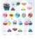 ミッフィー miffy ぽてジェムシール グリーン 文具 日本製