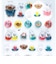 ミッフィー miffy ぽてジェムシール グリーン 文具 日本製