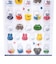ミッフィー miffy ぽてジェムシール ネイビー 文具 日本製