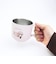 モフサンド かいじゅうにゃん スッキング蓋つきステンレスマグ ピンク コップ mofusand