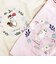 モフサンド りすにゃん 刺繍エコバッグ ピンク mofusand