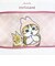 モフサンド うさにゃん 伸びるトートバッグ ピンク mofusand