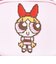 パワーパフガールズ ブロッサム アクセサリーポーチ (ピンク) ピクセルアートシリーズ パワパフ