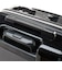スヌーピー ジッパータイプ スーツケース(55L) ホワイト キャリーバッグ