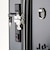 スヌーピー ジッパータイプ スーツケース(55L) ホワイト キャリーバッグ