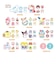 サンリオキャラクターズ シークレットトランクケースフレークシール 全12種 コンプリートBOX Sanrio