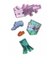 マインクラフト Minecraft ぷっくりったいシール ウーパールーパー