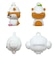 サンリオ コロコロクリリン こぎみゅん PVCペアキーホルダー マスコット sanrio