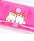モフサンド フルーツにゃん ふたごポーチ ピンク mofusand