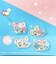 サンリオキャラクターズ × コジコジ トレーディングアクリルステッカー 全9種 コンプリートBOX 日本製 Sanrio