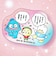 サンリオキャラクターズ × コジコジ トレーディングアクリルステッカー 全9種 コンプリートBOX 日本製 Sanrio