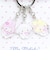 サンリオ マイメロディ 50th 3連アクリルキーホルダー A ガーリーポップハート 日本製 Sanrio