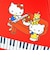 サンリオ ハローキティ ピアノポーチ レッド ACCOMMODE アコモデ Sanrio