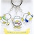 サンリオ あひるのペックル 3連アクリルキーホルダー Sanrio 日本製