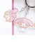 サンリオ マイメロディ 4連アクリルキーホルダー フェイス 日本製 Sanrio