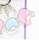 サンリオ リトルツインスターズ 4連アクリルキーホルダー フェイス キキララ 日本製 Sanrio