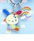 サンリオ ウサハナ 2連ラメ入りアクリルキーホルダー (にじ) Sanrio