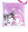 サンリオ マイメロディ＆クロミ ハートカラビナクリアマルチケース(SS) パープル 日本製 Sanrio