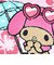 サンリオ 日焼け マイメロディ さがらポーチ Sanrio