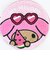 サンリオ 日焼け マイメロディ サークルさがらポーチ Sanrio