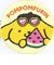 サンリオ 日焼け ポムポムプリン サークルさがらポーチ Sanrio