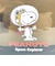 スヌーピー クリアポーチ (ブラック) SNOOPY