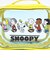 スヌーピー クリアポーチ (スカイブルー×イエロー) SNOOPY